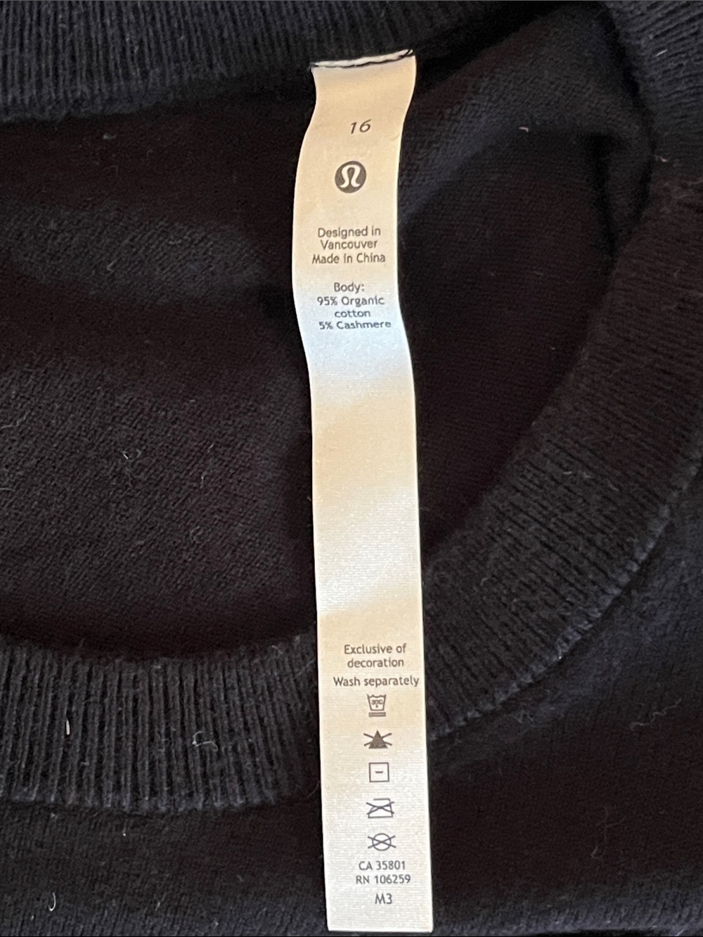 Lululemon Cotton-Cashmere Blend Sweater - Picture 7 of 9